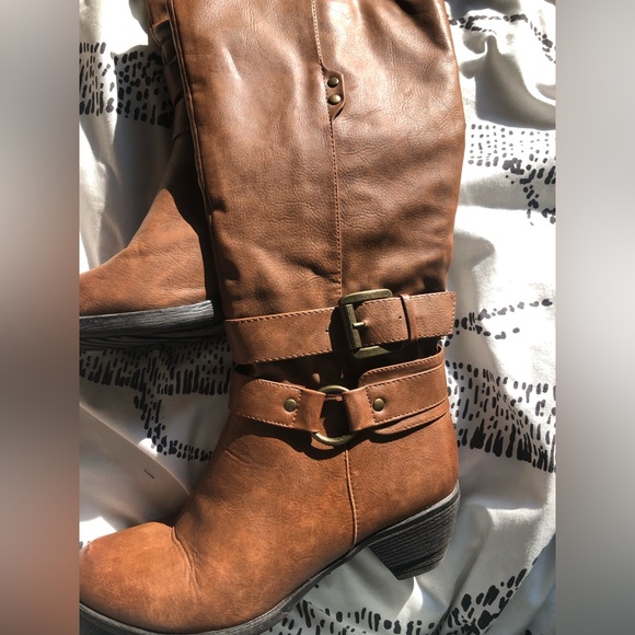 SALONSIX | Faux Leather | Brown Tan | 6/36 - Picture 3 of 7